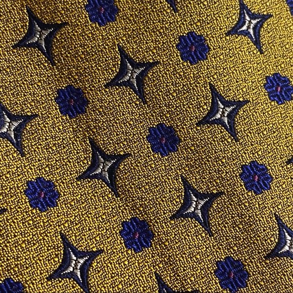 HICKEY FREEMAN Custom Tie 100%Silk NEW Embroidered - Picture 8 of 11